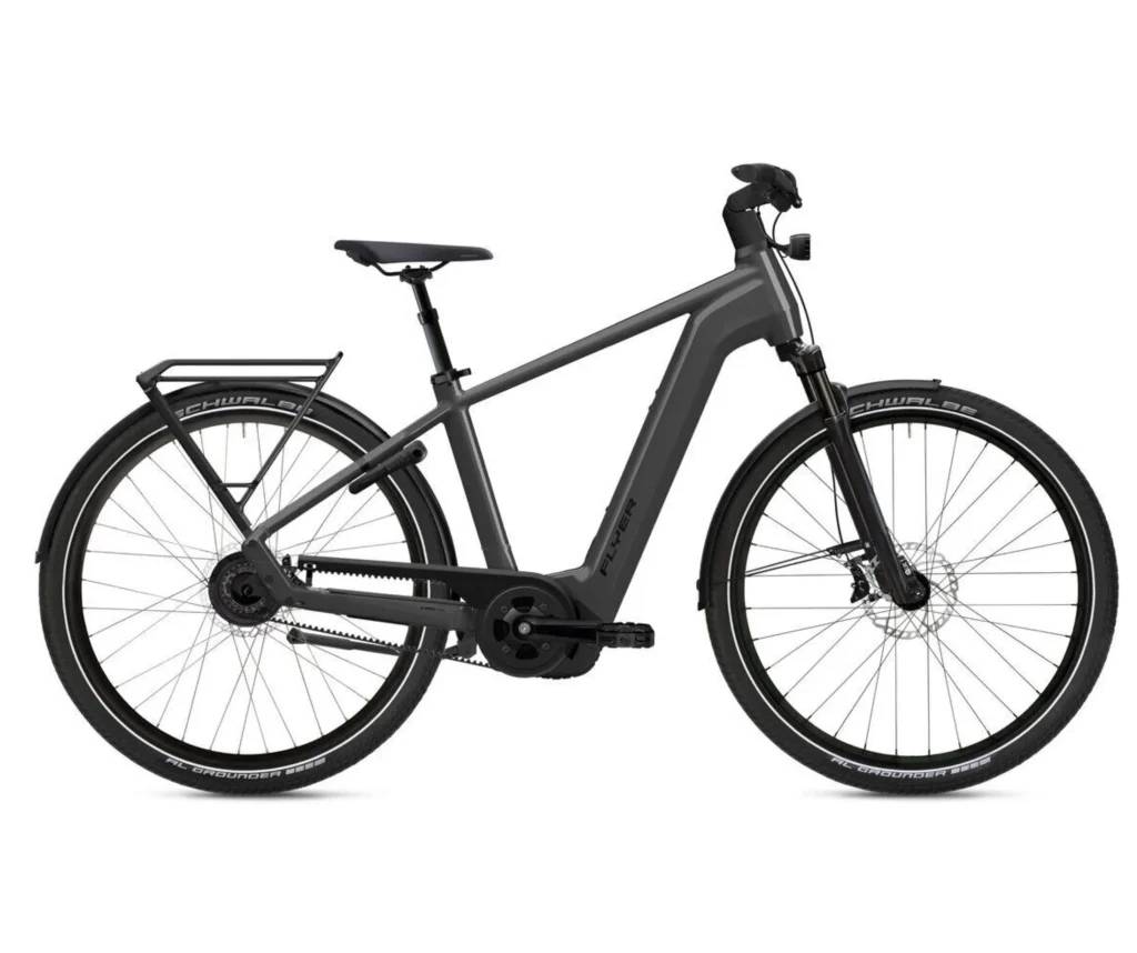 Flyer E-Bike mit Riemenentrieb