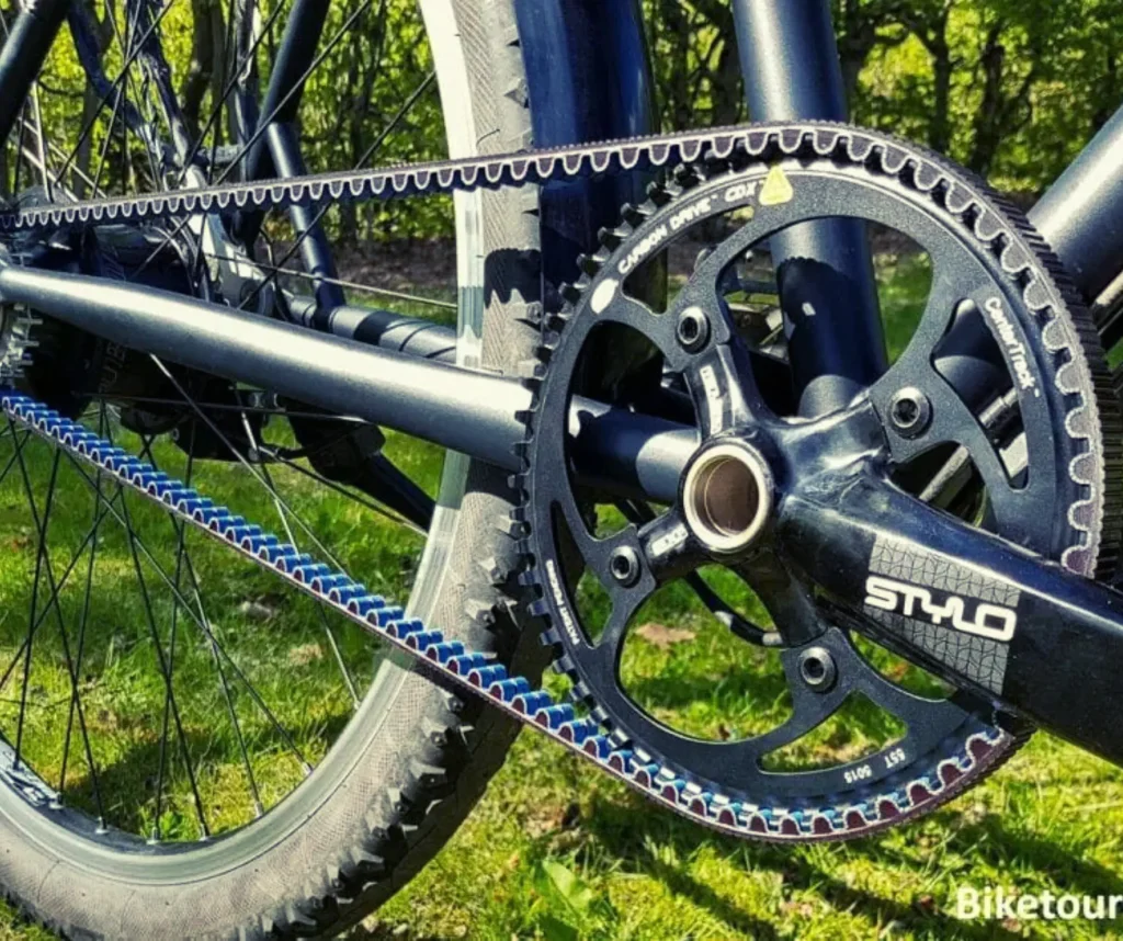 E-Bike mit Riemenantrieb